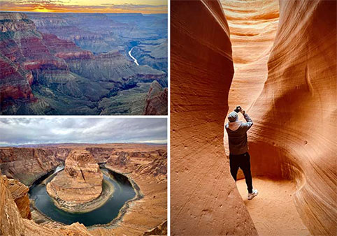 3 Day 2 Night Private Roundtrip Tour from Phoenix / Scottsdale